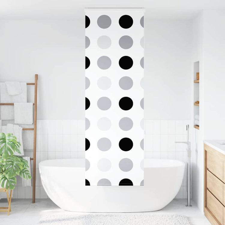 Vidaxx Duschrollo mit Kassette 70x240 cm, Stoffbreite 66 cm