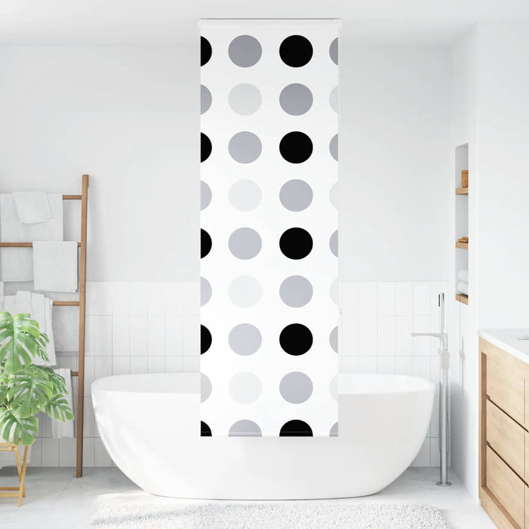 Vidaxx Duschrollo mit Kassette 80x240 cm, Stoffbreite 76 cm
