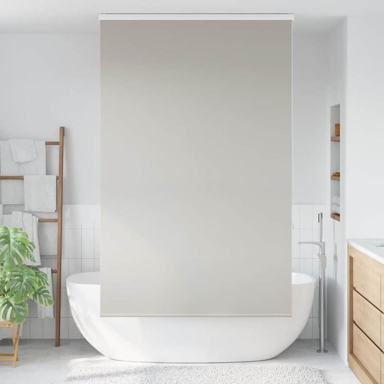 Vidaxx Duschrollo mit Kassette 130x240 cm, Stoffbreite 126 cm