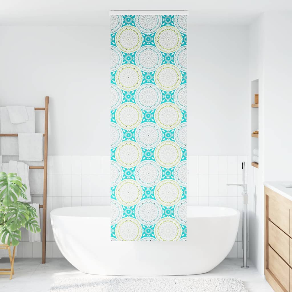 Vidaxx Duschrollo mit Kassette 80x240 cm, Stoffbreite 76 cm
