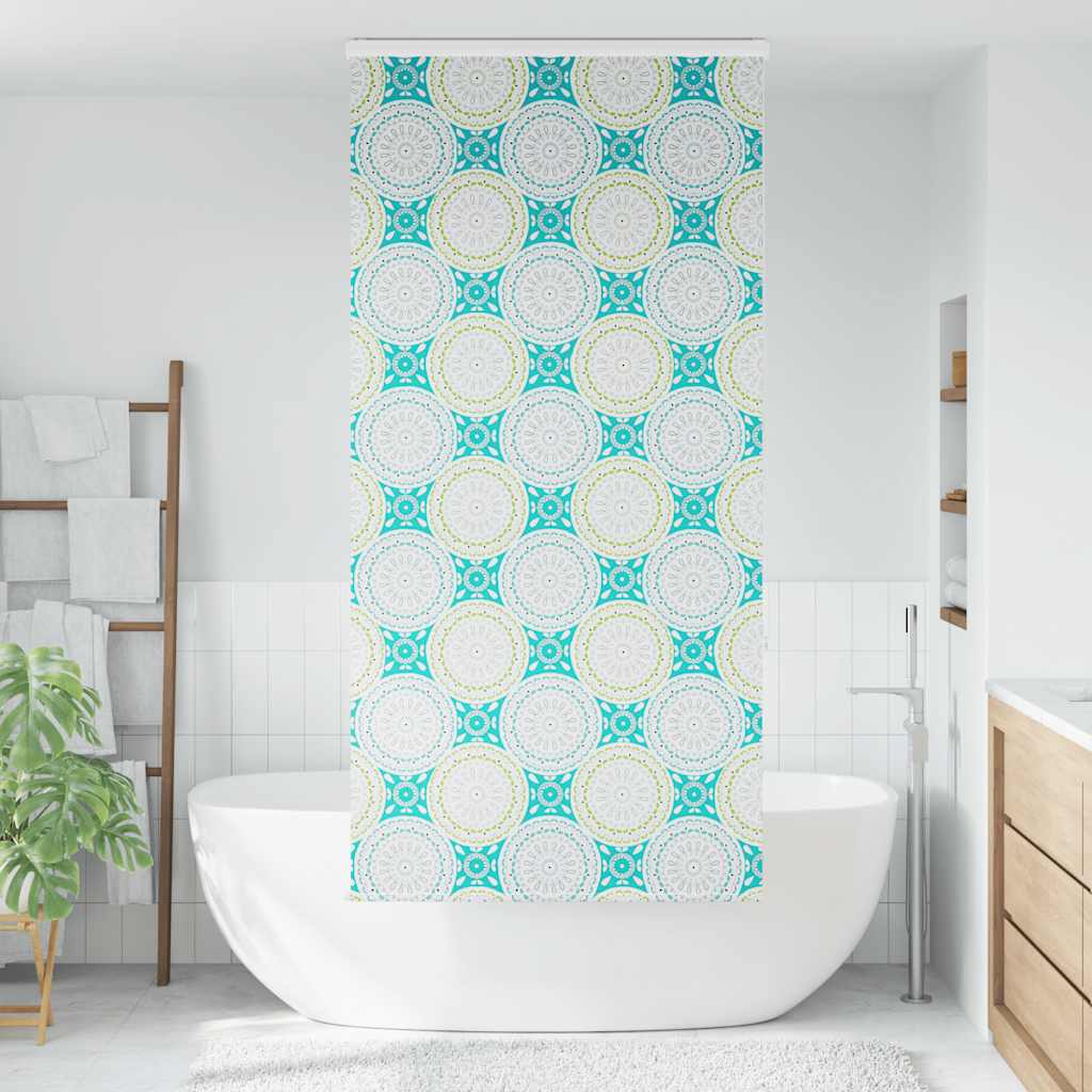 Vidaxx Duschrollo mit Kassette 110x240 cm, Stoffbreite 106 cm