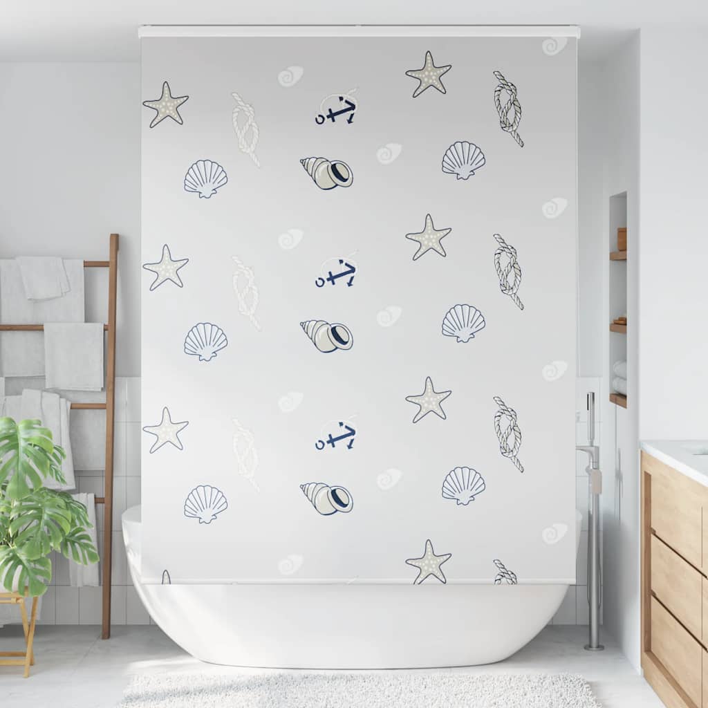 Vidaxx Duschrollo mit Kassette 150x240 cm, Stoffbreite 146 cm
