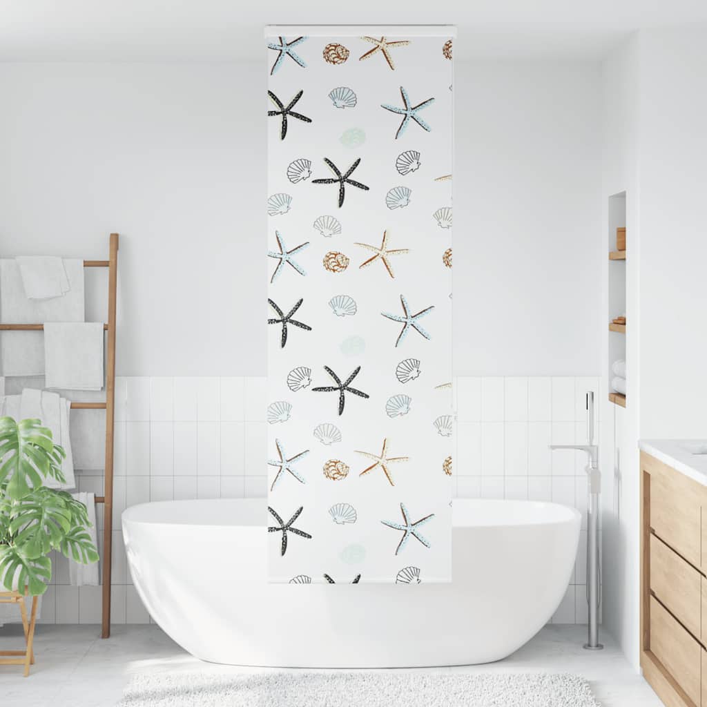 Vidaxx Duschrollo mit Kassette 80x240 cm, Stoffbreite 76 cm