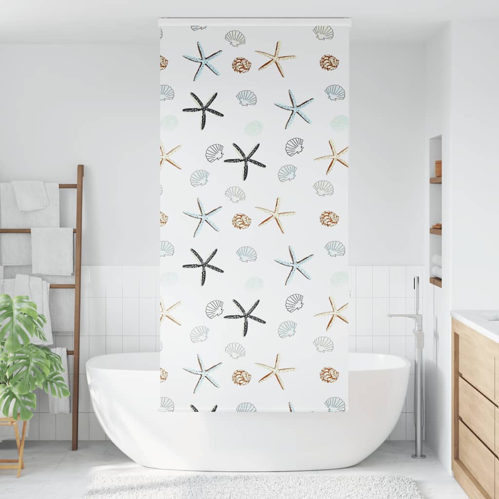 Vidaxx Duschrollo mit Kassette 90x240 cm, Stoffbreite 86 cm