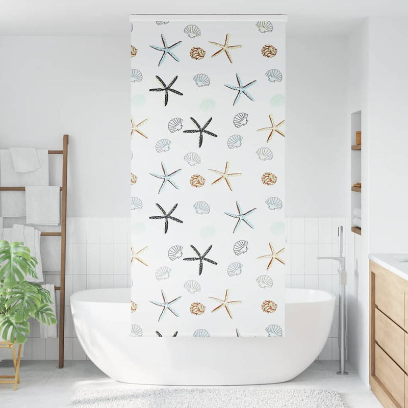 Vidaxx Duschrollo mit Kassette 110x240 cm, Stoffbreite 106 cm