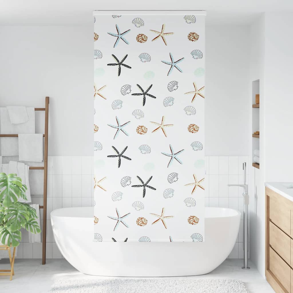 Vidaxx Duschrollo mit Kassette 110x240 cm, Stoffbreite 106 cm