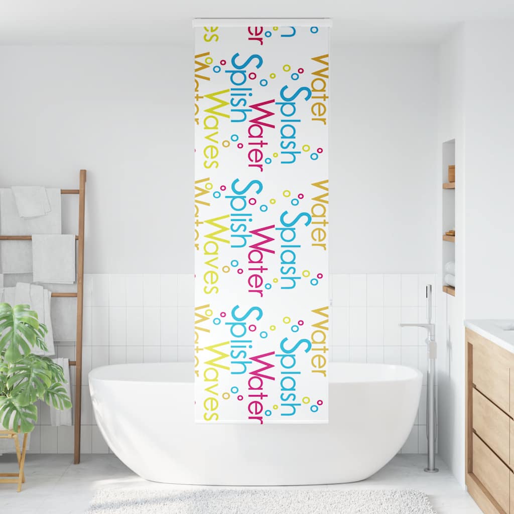 Vidaxx Duschrollo mit Kassette 80x240 cm, Stoffbreite 76 cm