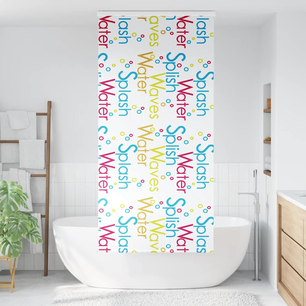 Vidaxx Duschrollo mit Kassette 90x240 cm, Stoffbreite 86 cm