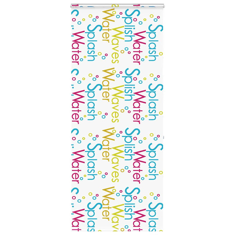 Vidaxx Duschrollo mit Kassette 110x240 cm, Stoffbreite 106 cm