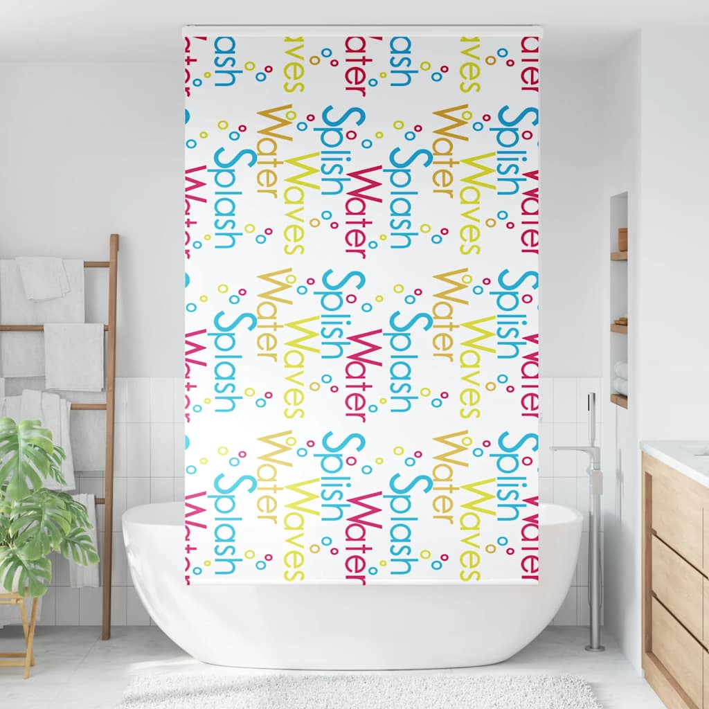 Vidaxx Duschrollo mit Kassette 130x240 cm, Stoffbreite 126 cm