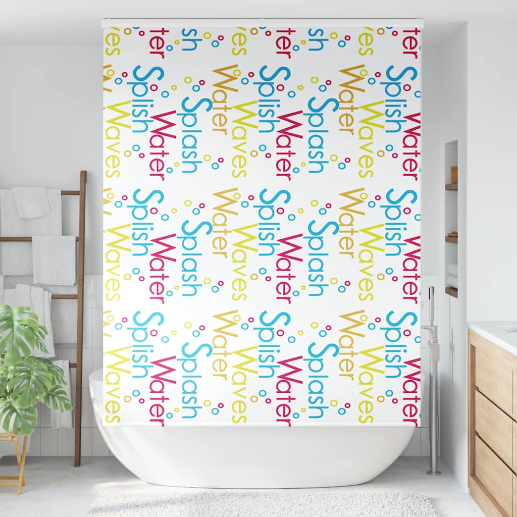 Vidaxx Duschrollo mit Kassette 150x240 cm, Stoffbreite 146 cm