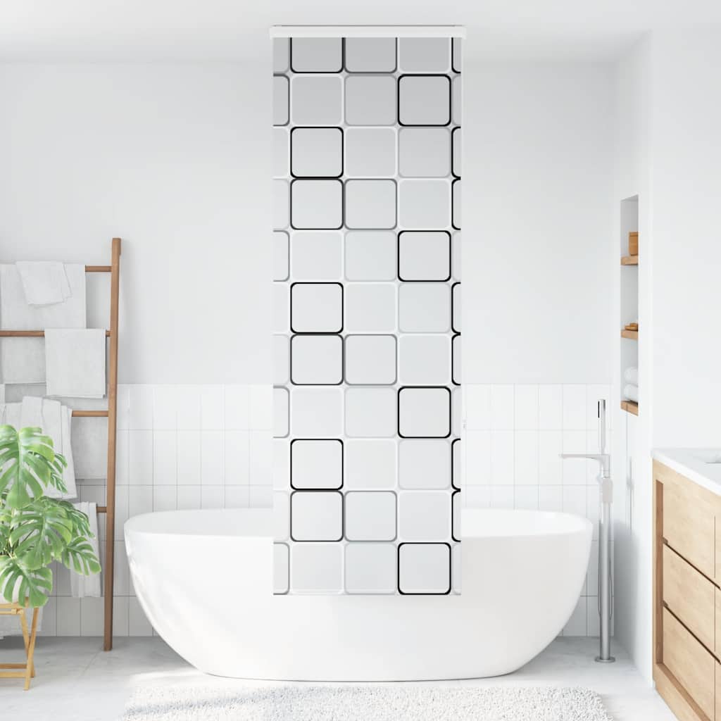 Vidaxx Duschrollo mit Kassette 70x240 cm, Stoffbreite 66 cm