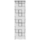 Vidaxx Duschrollo mit Kassette 80x240 cm, Stoffbreite 76 cm