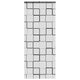 Vidaxx Duschrollo mit Kassette 100x240 cm, Stoffbreite 96 cm