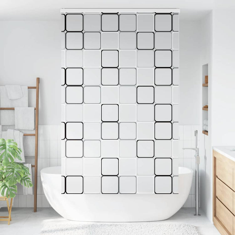 Vidaxx Duschrollo mit Kassette 130x240 cm, Stoffbreite 126 cm