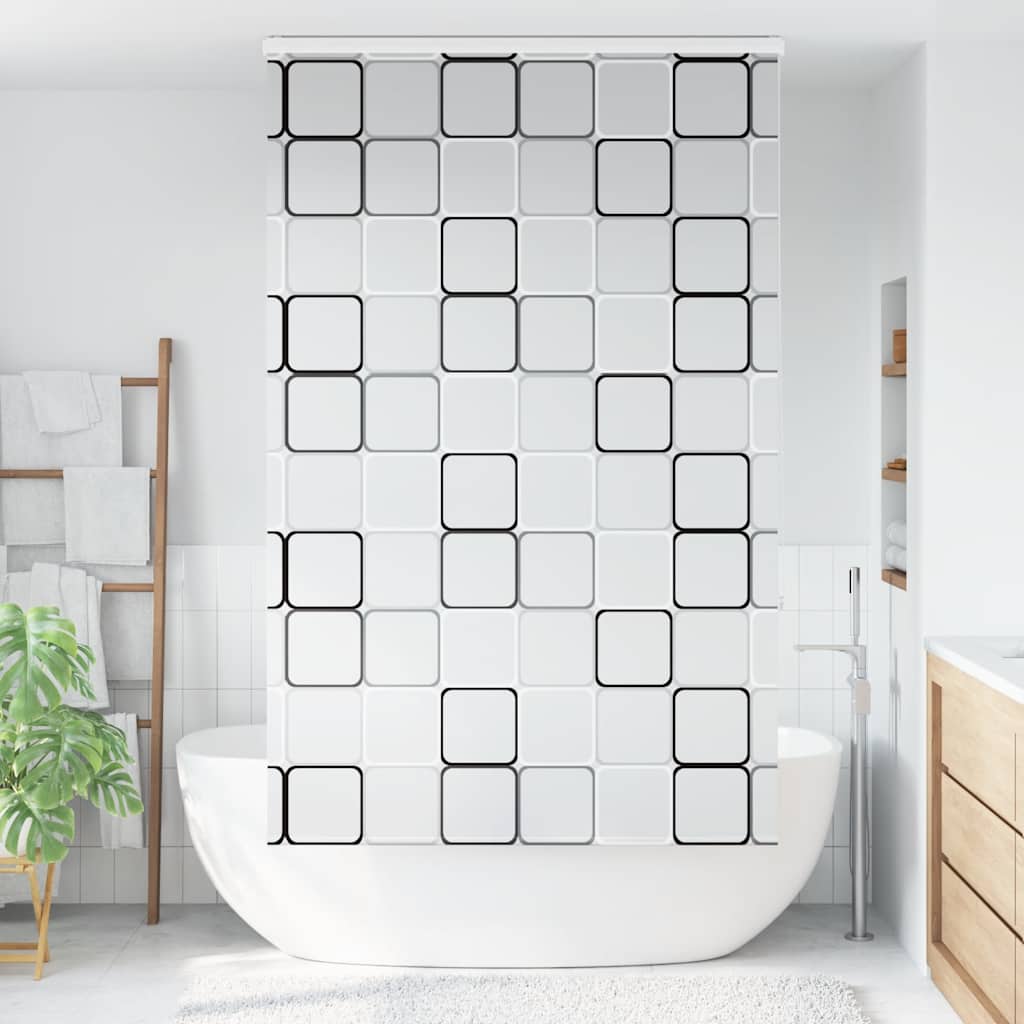 Vidaxx Duschrollo mit Kassette 140x240 cm, Stoffbreite 136 cm