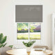 Vidaxl Faltenrollenblind 90x100 cm Staubbreite 89,4 cm Anthrazit
