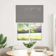 Vidaxl Faltenrollenblind 100x100 cm Staubbreite 99,4 cm Anthrazit