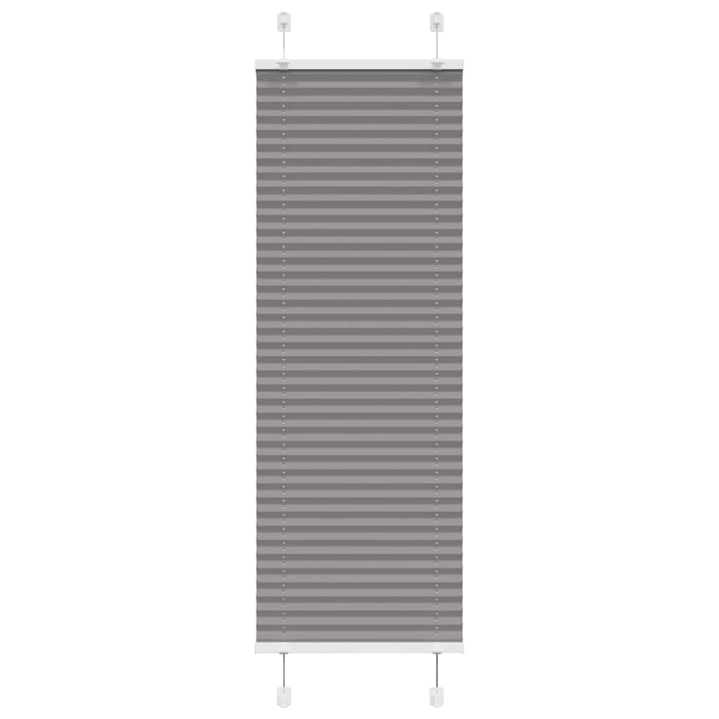 Vidaxl Faltenrollenblind 40x150 cm Staubbreite 39,4 cm Anthrazit