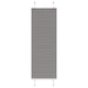 Vidaxl Faltenrollenblind 45x150 cm Staubbreite 44,4 cm Anthrazit