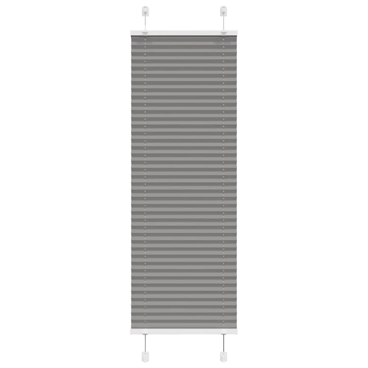 Vidaxl Faltenrollenblind 50x150 cm Staubbreite 49,4 cm Anthrazit