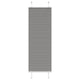 Vidaxl Faltenrollenblind 50x150 cm Staubbreite 49,4 cm Anthrazit
