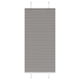 VIDAXL Faltenrollenblind 55x150 cm Staubbreite 54,4 cm Anthrazit