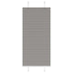 VIDAXL Faltenrollenblind 65x150 cm Staubbreite 64,4 cm Anthrazit