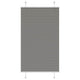Vidaxl Faltenrollenblind 80x150 cm Staubbreite 79,4 cm Anthrazit