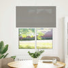 Vidaxx Plissee-Rollo 110x150 cm Stoffbreite 109,4 cm Anthrazit