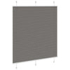 Vidaxx Plissee-Rollo 115x150 cm Stoffbreite 114,4 cm Anthrazit