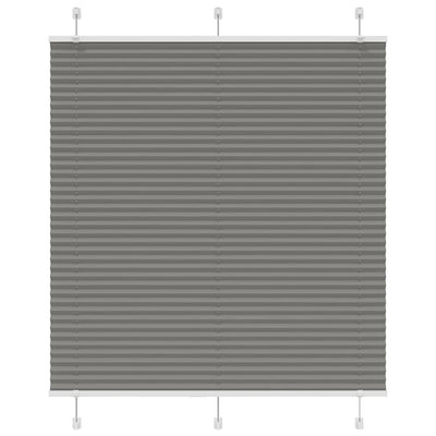 Vidaxx Plissee-Rollo 120x150 cm Stoffbreite 119,4 cm Anthrazit