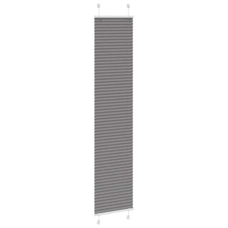 Vidaxx Plissee-Rollo 45x200 cm Stoffbreite 44,4 cm Anthrazit
