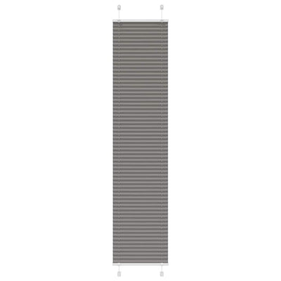 Vidaxx Plissee-Rollo 50x200 cm Stoffbreite 49,4 cm Anthrazit