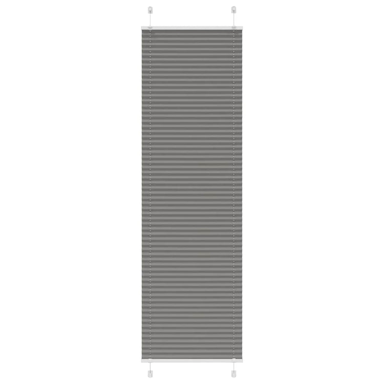 Vidaxx Plissee-Rollo 55x200 cm Stoffbreite 54,4 cm Anthrazit
