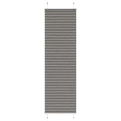 Vidaxx Plissee-Rollo 60x200 cm Stoffbreite 59,4 cm Anthrazit