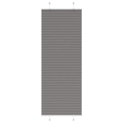 Vidaxx Plissee-Rollo 70x200 cm Stoffbreite 69,4 cm Anthrazit