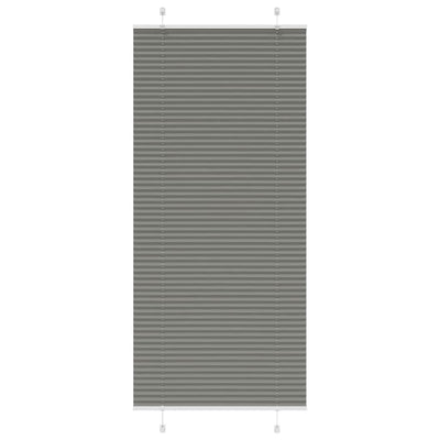 Vidaxx Plissee-Rollo 95x200 cm Stoffbreite 94,4 cm Anthrazit