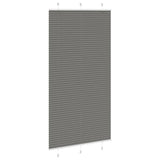 Vidaxx Plissee-Rollo 110x200 cm Stoffbreite 109,4 cm Anthrazit - afbeelding 3
