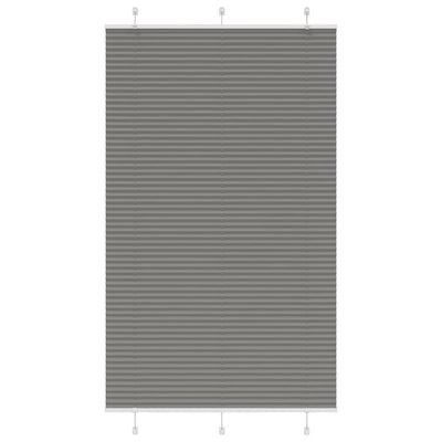 Vidaxx Plissee-Rollo 115x200 cm Stoffbreite 114,4 cm Anthrazit