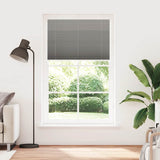 Vidaxx Plissee-Rollo 115x200 cm Stoffbreite 114,4 cm Anthrazit - afbeelding 1