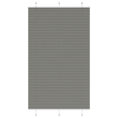 Vidaxx Plissee-Rollo 120x200 cm Stoffbreite 119,4 cm Anthrazit