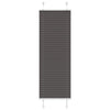 Vidaxx Plissee-Rollo 45x100 cm Stoffbreite 44,4 cm Polyester Schwarz