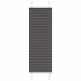 Vidaxx Plissee-Rollo 50x100 cm Stoffbreite 49,4 cm Polyester Schwarz - afbeelding 2
