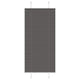 Vidaxx Plissee-Rollo 55x100 cm Stoffbreite 54,4 cm Polyester Schwarz