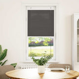Vidaxx Plissee-Rollo 60x100 cm Stoffbreite 59,4 cm Polyester Schwarz - afbeelding 1
