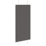 Vidaxx Plissee-Rollo 60x100 cm Stoffbreite 59,4 cm Polyester Schwarz - afbeelding 3