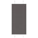 Vidaxx Plissee-Rollo 65x100 cm Stoffbreite 64,4 cm Polyester Schwarz