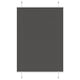 Vidaxx Plissee-Rollo 95x100 cm Stoffbreite 94,4 cm Polyester Schwarz