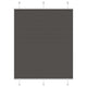 Vidaxx Plissee-Rollo 105x100cm Stoffbreite 104,4cm Polyester schwarz
